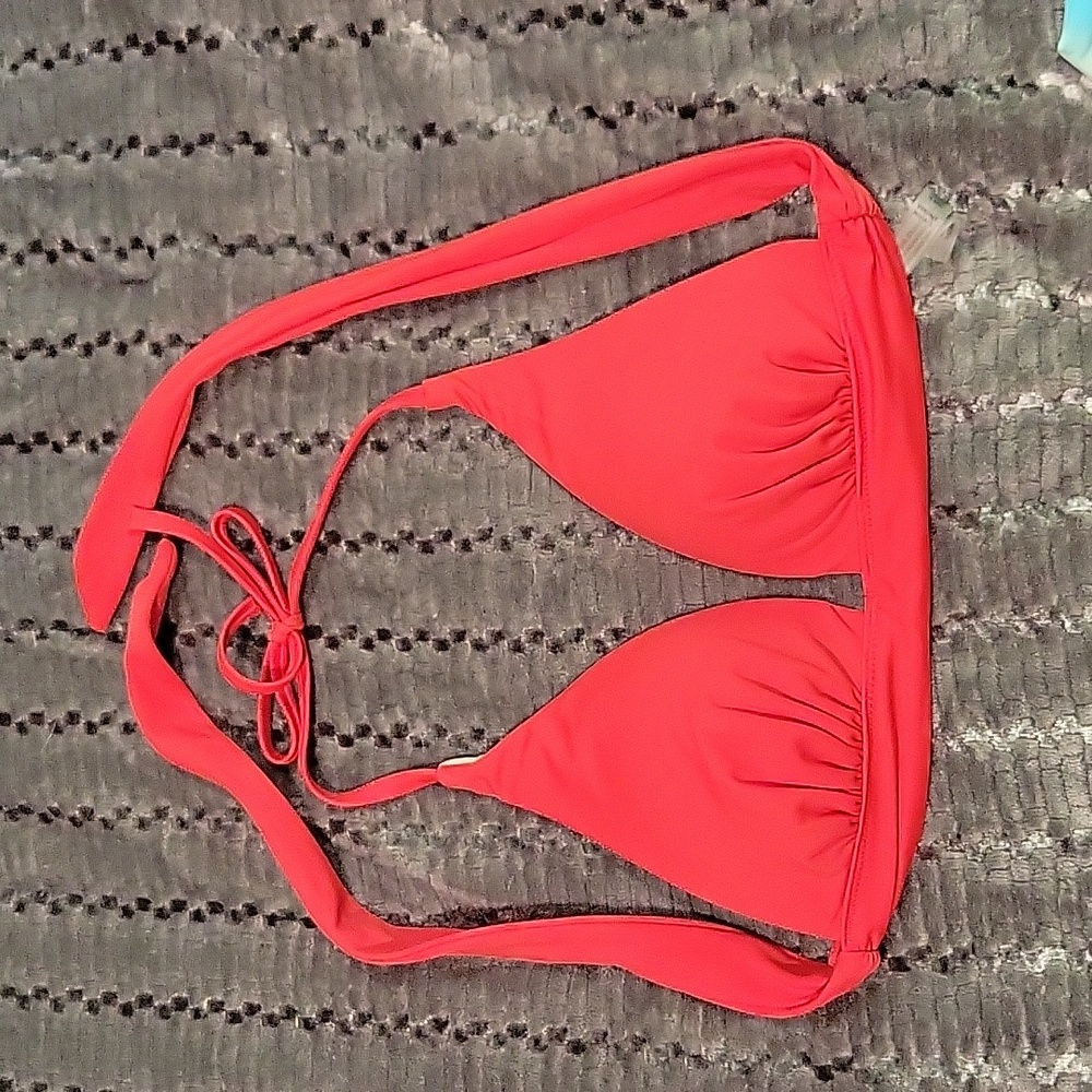 NWOT - Victoria Secret Push Up Halter Swim Top